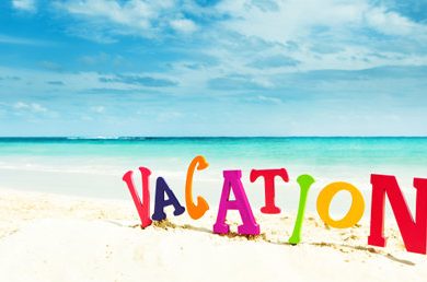 Away for vacation